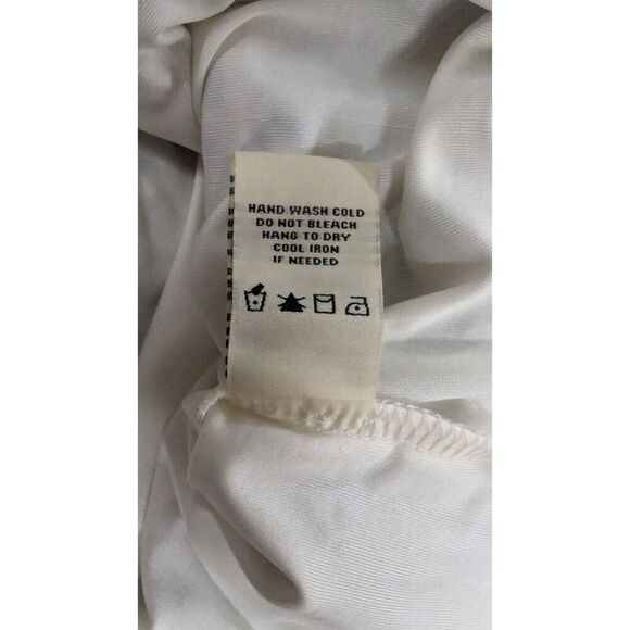 Max Studio Womens S Black White Sundress Floral Lace Round Neck Sleeveless - Picture 9 of 9